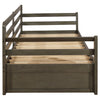 Sorrento 2-drawer Twin XL Daybed with Extension Trundle Grey — product view 13
