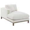Geneva Boucle Upholstered Sectional Chaise Sofa Sand — product view 13