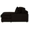 Blaine Upholstered Reversible Chaise Sectional Sofa Chocolate — product view 13