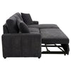 Pastrana Upholstered Sleeper Sectional Sofa RAF Chaise Grey — product view 13
