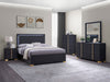Marceline 5-drawer Bedroom Chest Black — product view 13