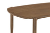 Dortch 5-piece Oval Solid Wood Dining Set Walnut — product view 13