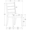 Elodie 5-piece Rectangular Extension Leaf Dining Set Black — product view 13