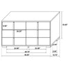 Marceline 6-drawer Dresser Black — product view 13