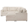 Devonshire Sleeper Sectional Sofa Storage Chaise Camel — product view 13