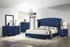 Melody Upholstered 2-drawer Nightstand Pacific Blue — product view 14