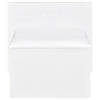 Flora 2-drawer Vanity Set with LED Mirror White High Gloss — product view 14