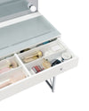Eliza Vanity Set with Lighting & Stool White and Chrome — product view 14