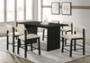 Kehoe Upholstered Counter Height Chair Cream and Black (Set of 2) — product view 14