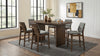 Redbridge Upholstered Counter Chair Grey and Walnut (Set of 2) — product view 14