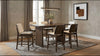 Redbridge Upholstered Counter Chair Cream and Walnut (Set of 2) — product view 14