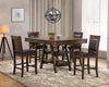 Dewey Upholstered Counter Chair Walnut (Set of 2) — product view 14