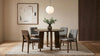 Strouse 47-inch Round Wood Dining Room Table Walnut — product view 14