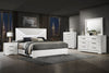 Ives 2-drawer Nightstand Bedside Table White High Gloss — product view 14