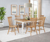 Andrews Windsor Spindle Back Dining Side Chair Light Ash (Set of 2) — product view 14