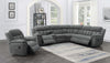 Bahrain 6-piece Modular Reclining Sectional Sofa Charcoal — product view 15