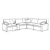 Collins 6-piece Modular Power Reclining Sectional Black — product view 15