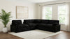 Collins Modular Power Armless Recliner Black — product view 15