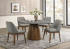 Franklin Upholstered Dining Side Chair Grey (Set of 2) — product view 15