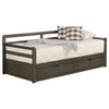 Sorrento 2-drawer Twin XL Daybed with Extension Trundle Grey — product view 15