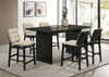 Redbridge Upholstered Counter Chair Cream and Black (Set of 2) — product view 15