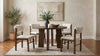 Kehoe Upholstered Dining Side Chair Cream and Walnut (Set of 2) — product view 15