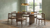 Cullen Dining Side Chair Upholstered Seat Walnut (Set of 2) — product view 16