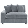 Blaine Upholstered Reversible Chaise Sectional Sofa Fog — product view 16