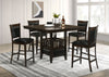 Jaden Square 47-inch Counter Height Dining Table Espresso — product view 16