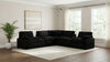 Collins Modular Power Armless Recliner Black — product view 16