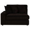 Blaine Upholstered Reversible Chaise Sectional Sofa Chocolate — product view 16