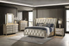 Lorient 8-drawer LED Bedroom Dresser Cabinet Ivory and Camel — product view 16