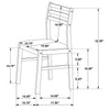 Bucknell 3-piece Round Drop Leaf Dining Table Set Cappuccino — product view 16