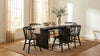 Decker 82-inch Rectangular Wood Dining Table Black — product view 16
