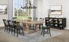 Middleton 4-door Sideboard Server with Dual Drawers Black — product view 19