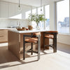 Shaili Counter Stool Brown