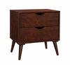 Donco Urban Two-Drawer Nightstand — Dark Cappuccino — 2587-CP