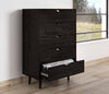 Donco Urban Five-Drawer Chest — Urban Walnut — 2743-UWL