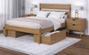 Donco Urban Oak Platform Bed 2545 — Urban Oak — 2545-FUO