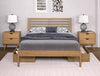 Donco Urban Oak Slat-Headboard Platform Bed 2531 — Urban Oak — 2531-QUO