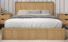 Donco Urban Oak Panel Platform Bed 2581 — Urban Oak — 2581-QUO