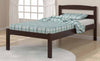 Donco Economy Platform Bed 575 — Dark Cappuccino — 575-TCP