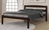 Donco Economy Platform Bed 575 — Dark Cappuccino — 575-FCP