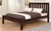 Donco Contempo Platform Bed 500 — Dark Cappuccino — 500-4FCP