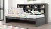 Donco Bookcase Daybed 1733 — Dark Grey — 1733-TDG