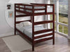 Donco Promo Shaker Bunk Bed — Dark Cappuccino — 2305-TTCP