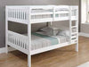 Donco Mission Bunk Bed — Additional Sizes and Finishes — White — 1015-4FFW