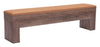Bonker Storage Bench Brown — Set of 2