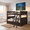 RILEYCFG|full-full|espresso|drawers|Riley Full/Full Espresso drawers