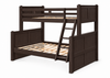 Riley Beadboard Bunk Bed — Twin/Full — Espresso